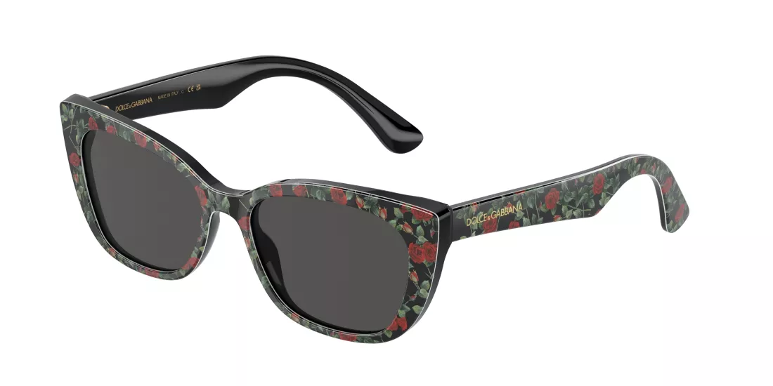 Dolce & Gabbana DX4427 (342687) 49 | Kız Çocuk Desenli Güneş Gözlüğü